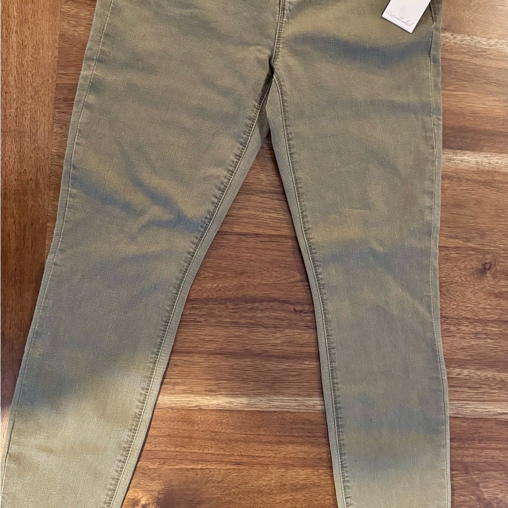 Women’s Olive Skinny Jeans